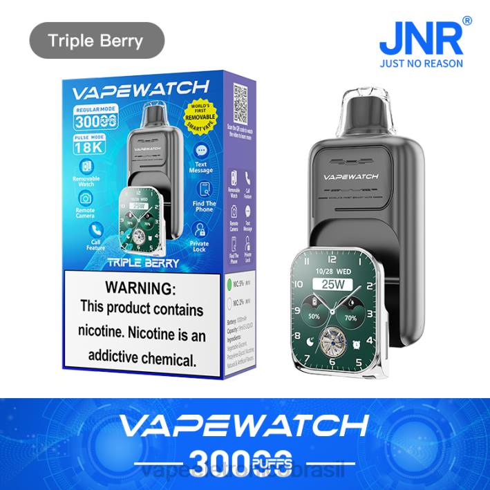 JNR relógio vaporizador baga tripla L4N46 | Vape Recarregável