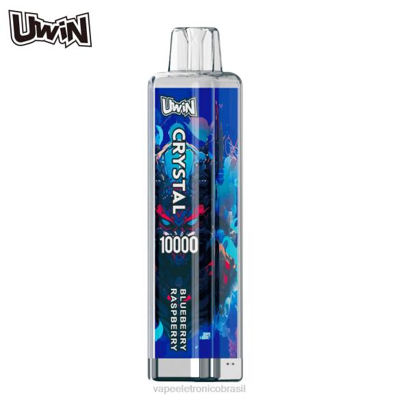 UWIN CRYSTAL 10.000 vapores descartáveis framboesa mirtilo 688D1 - Vape Recarregável