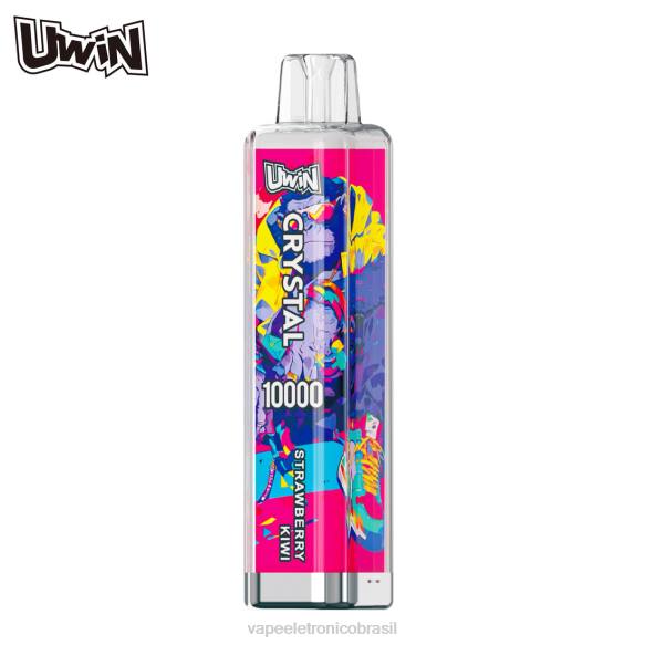 UWIN CRYSTAL 10.000 vapores descartáveis kiwi morango 688D11 - Vape Recarregável