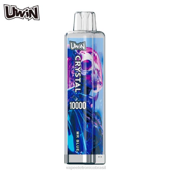UWIN CRYSTAL 10.000 vapores descartáveis senhor azul 688D15 - Vape Sem Nicotina