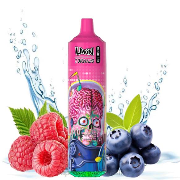 UWIN CRYSTAL vaporizador descartável de 35k framboesa mirtilo 688D16 - Vape Recarregável