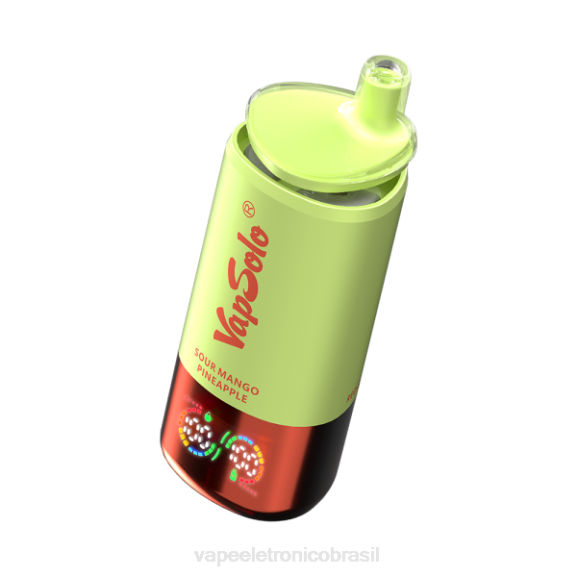 VapSolo Triple 30.000 baforadas morango, kiwi, manga azeda, abacaxi e red bull - Vape Sem Nicotina 28B45