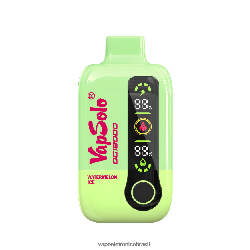 VapSolo dg18000 gelo de melancia 6084F010 - Vape Sem Nicotina