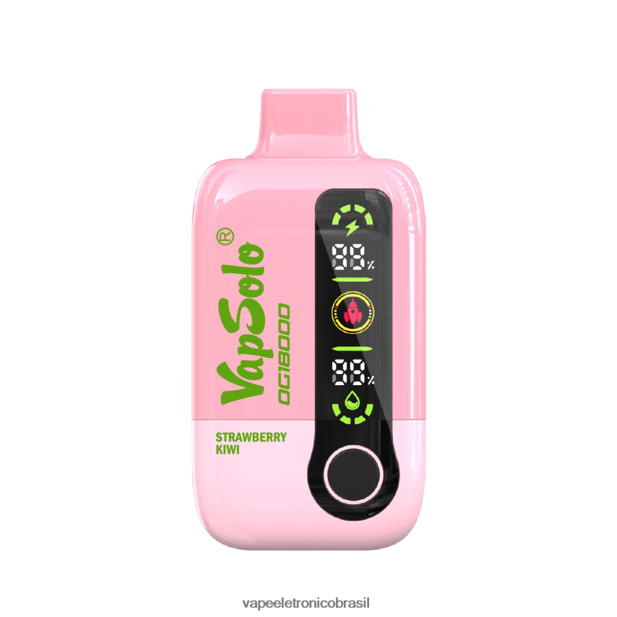 VapSolo dg18000 kiwi morango 6084F09 - Vape Descartavel