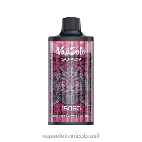 Vapsolo SUPER vaporizador descartável melancia de framboesa 6BR28131 - Vape Recarregável
