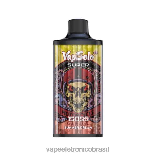 Vapsolo SUPER vaporizador descartável sonho de verão 6BR28136 - Vape Recarregável