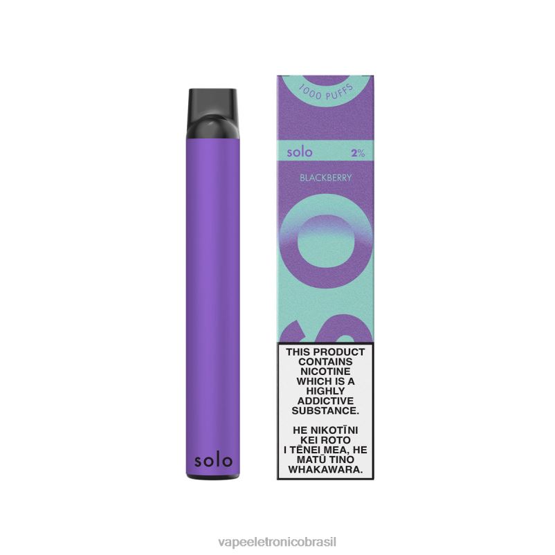 Solo coleção paraíso vape descartável amora TXZT822 - Vape Vaporesso
