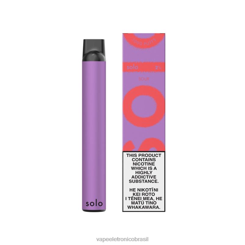 Solo vaporizador descartável azedo TXZT83 - Vape Eletronico