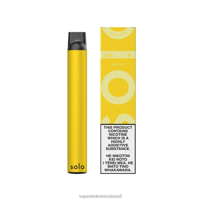 Solo vaporizador descartável banana TXZT811 - Vape Recarregável