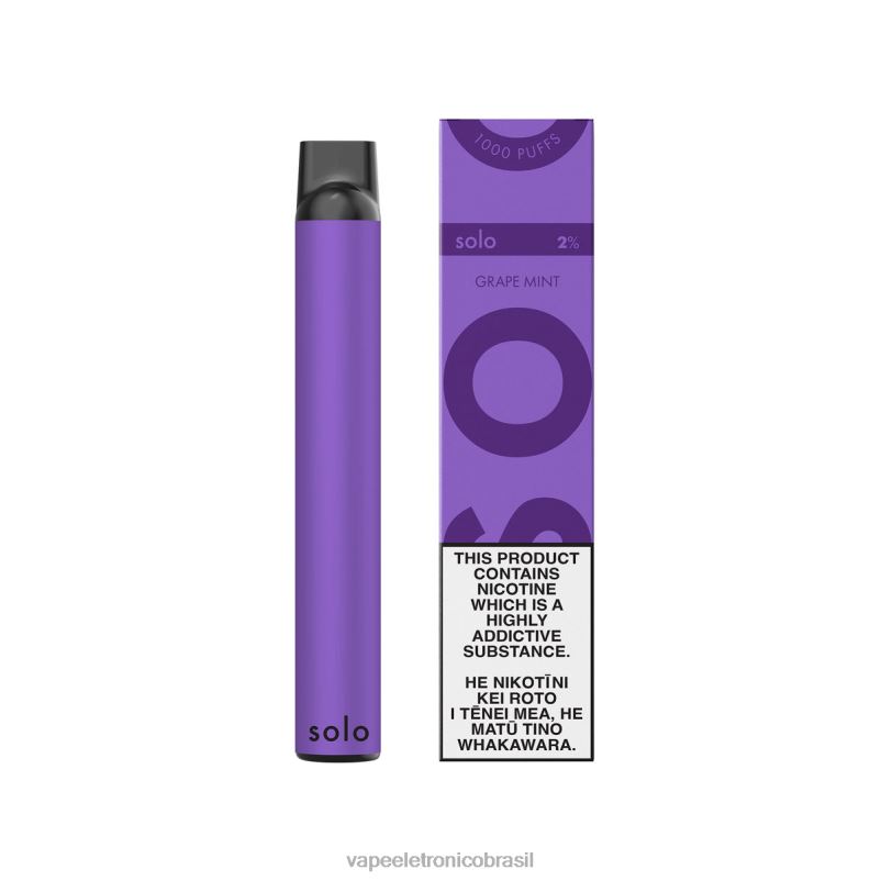 Solo vaporizador descartável hortelã de uva TXZT87 - Vape Vaporesso