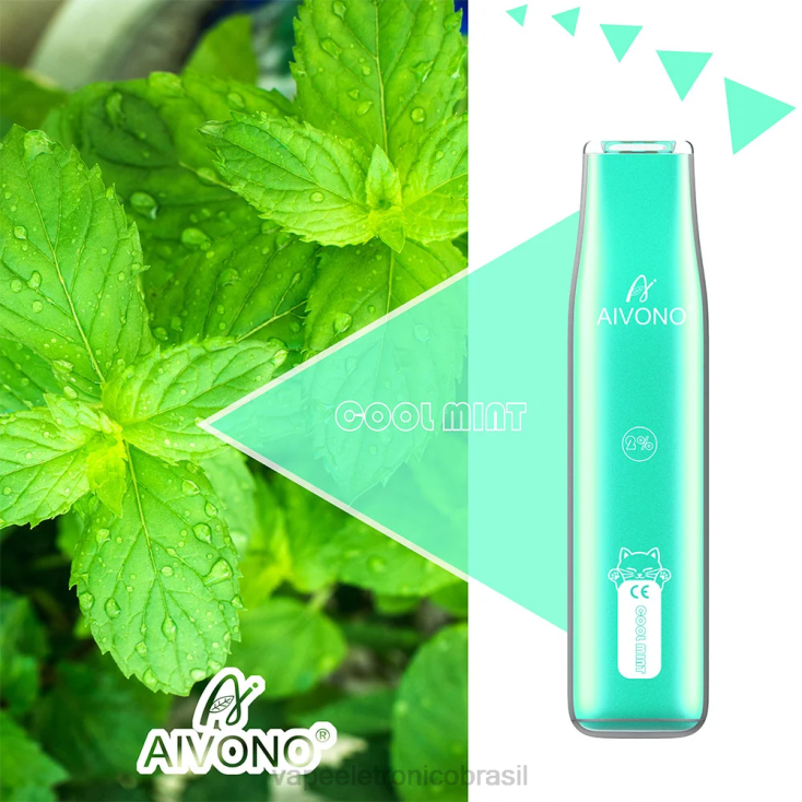 Aivono AIM CAT 400 menta fresca NHDB2336 - Vape Recarregável