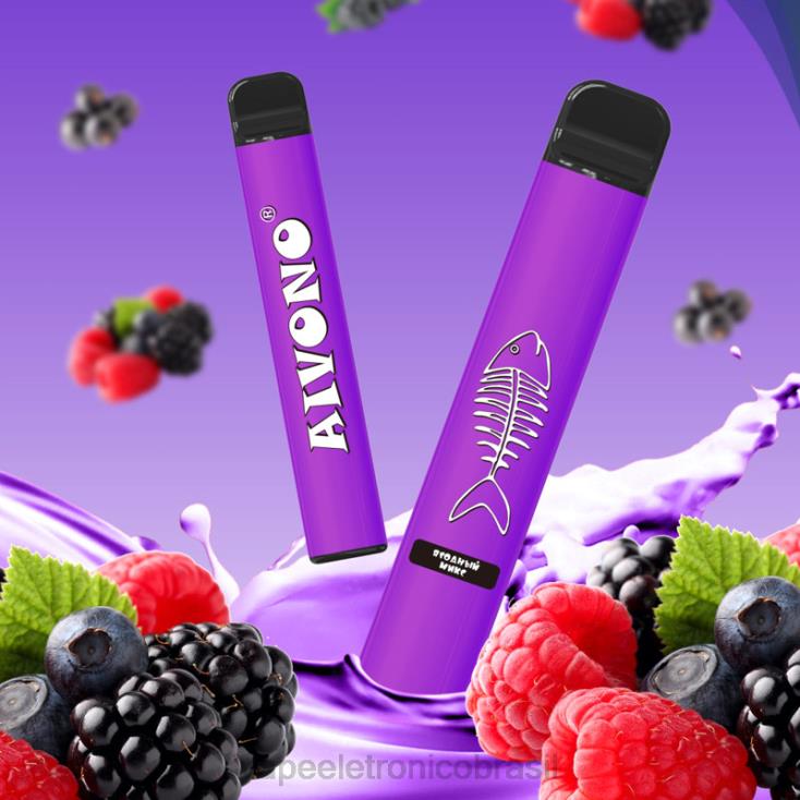 Aivono AIM FISHBONE 600 baga mista NHDB2285 - Vape Sem Nicotina