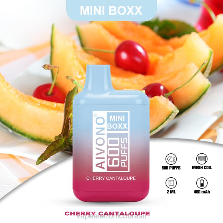 Aivono AIM MINI BOXX 600 melão cereja NHDB2239 - Vape Descartavel