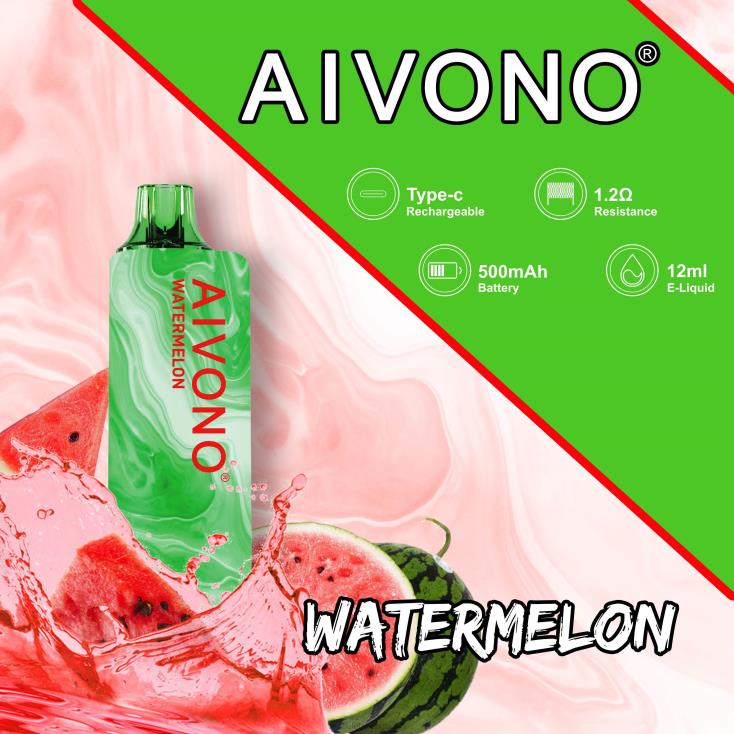 Aivono AIM GUN 7.000 melancia NHDB2110 - Vape Sem Nicotina