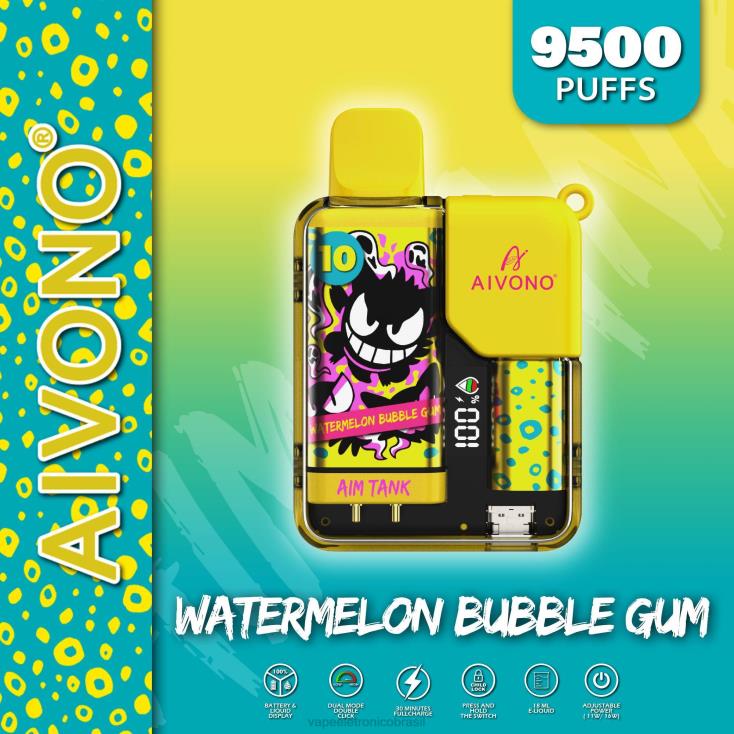 Aivono AIM TANK 9500 chiclete de melancia NHDB244 - Vape Descartavel
