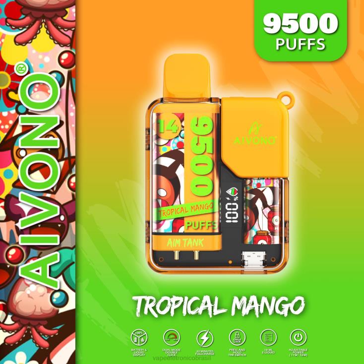 Aivono AIM TANK 9500 manga tropical NHDB239 - Vape Descartavel