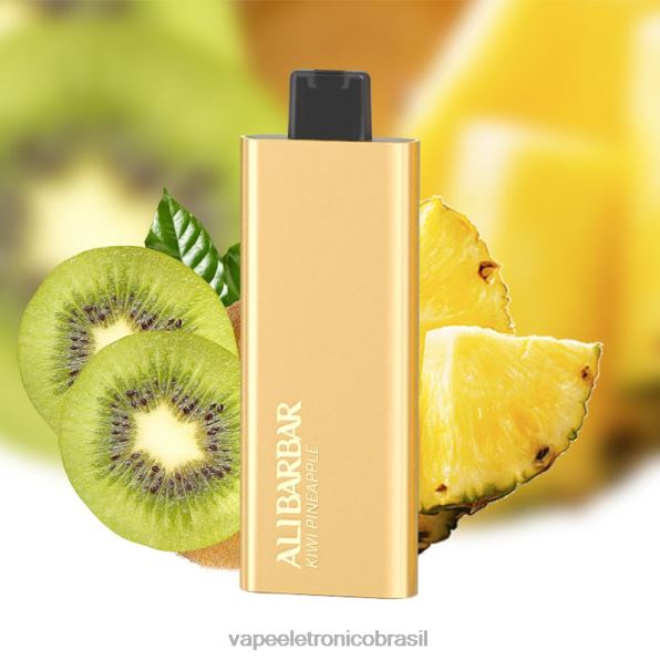 Alibarbar Pandora 7000 vapores descartáveis abacaxi kiwi 6BR2857 - Vape Vaporesso