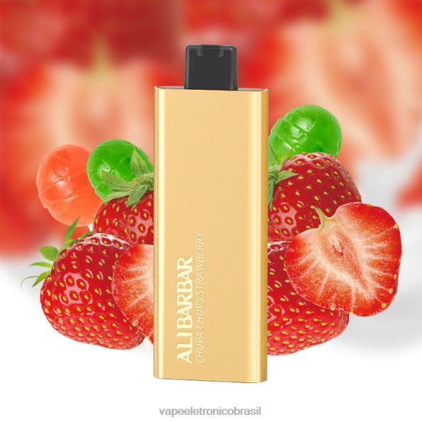 Alibarbar Pandora 7000 vapores descartáveis maçã dupla 6BR2866 - Vape Recarregável