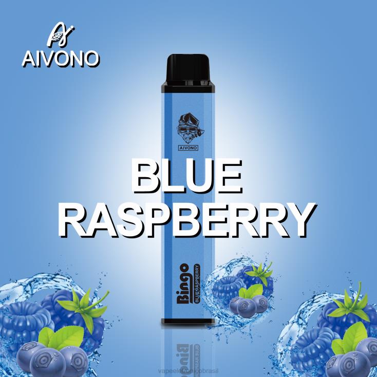 Aivono AIM BINGO 4000 framboesa azul NHDB2143 - Vape Eletronico