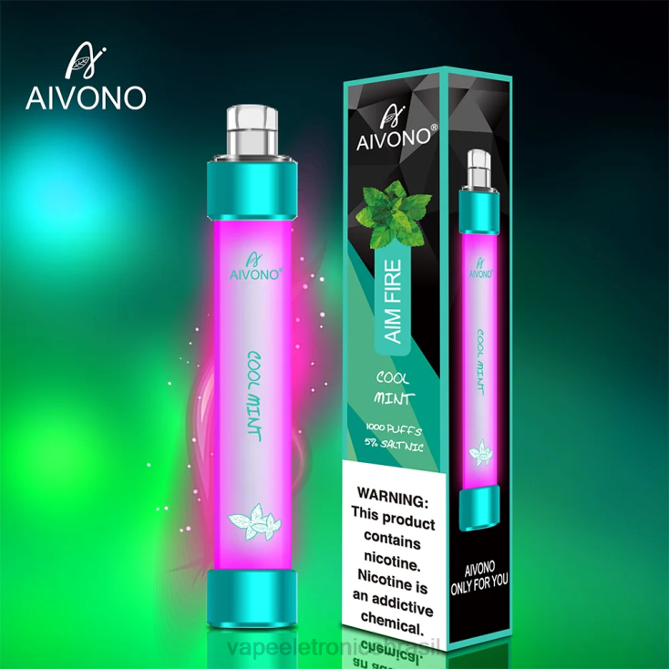 Aivono AIM FIRE 1000 menta fresca NHDB2328 - Vape Eletronico