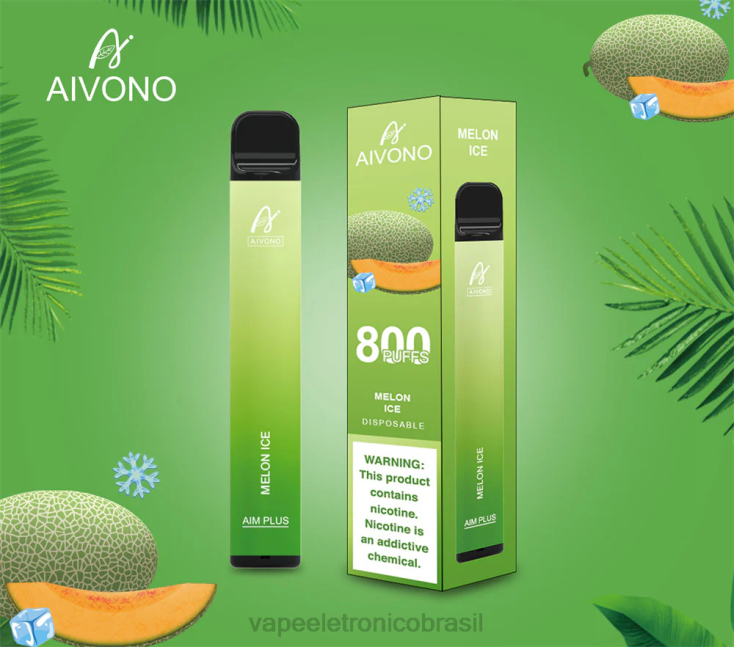 Aivono AIM PLUS 800 gelo de melão NHDB2187 - Vape Vaporesso