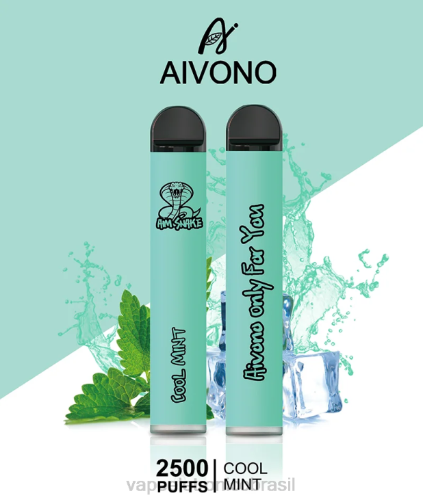 Aivono AIM SNAKE 2500 menta fresca NHDB2302 - Vape Vaporesso