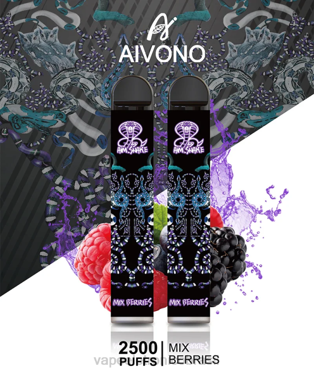 Aivono AIM SNAKE 2500 misture frutas NHDB2312 - Vape Vaporesso