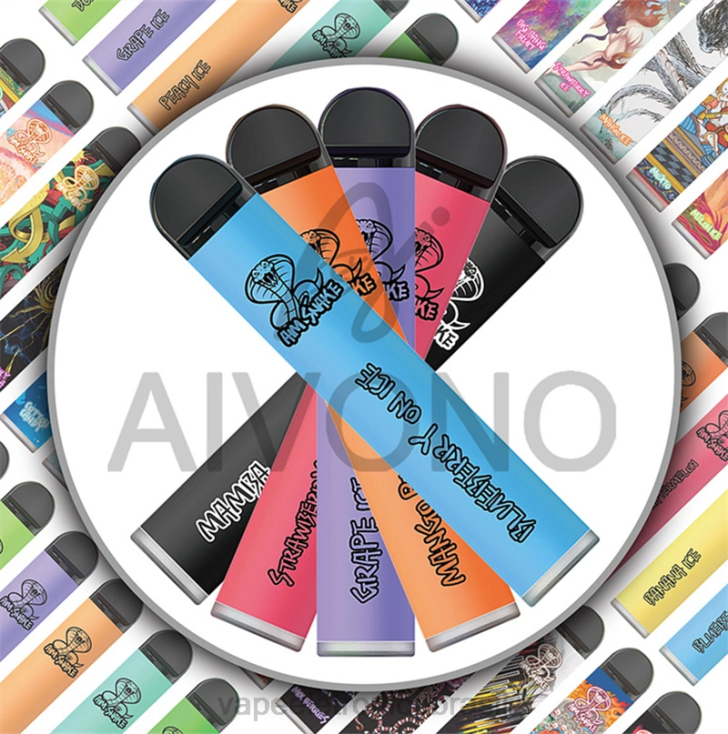 Aivono AIM SNAKE 2500 mojito NHDB2323 - Vape Eletronico