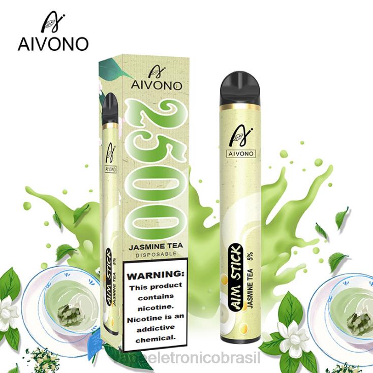 Aivono AIM STICK 2500 chá de jasmim NHDB2157 - Vape Vaporesso